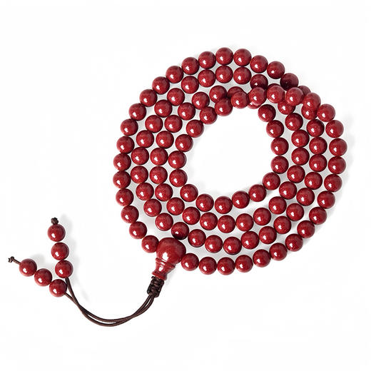 正安优选·108颗朱砂手串  甄选高含量朱砂 矿闪丰富  颜色鲜艳 商品图3