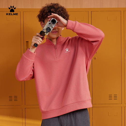 卡尔美男式半开胸卫衣 商品图2