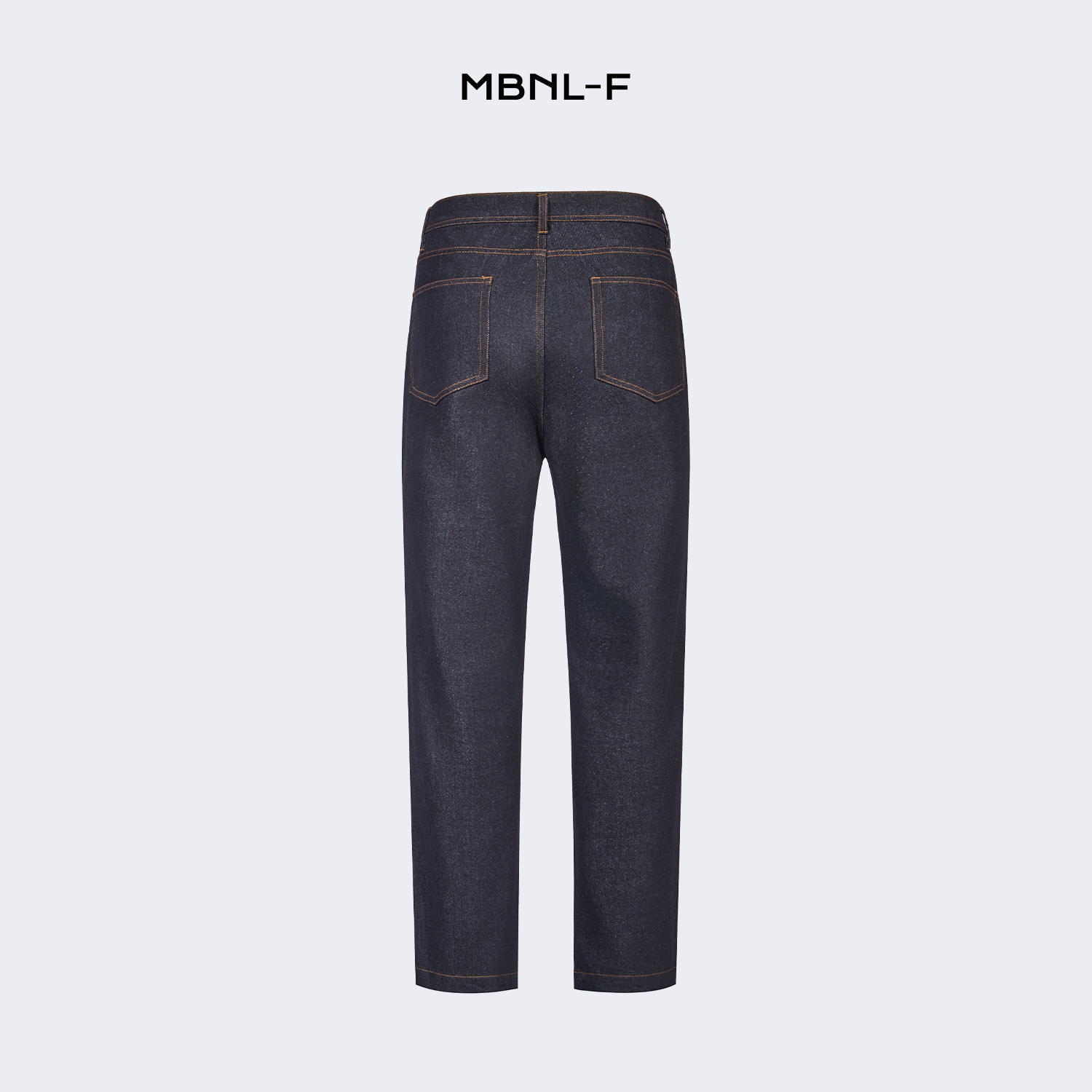 MBNL-F高端线 秦磊同款24F/W 丹尼洗水直筒牛仔裤男装LL-WP236817 M9商品图3