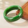新疆国玉盟世玉和田玉碧玉手镯 圈口53.5【带证书·顺丰物流】 商品缩略图3