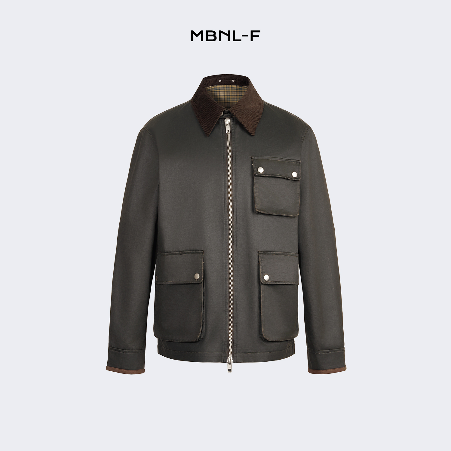 MBNL-F高端线 秦磊同款24F/W 皮衣夹克男士外套 LL-WG235541 m9商品图4