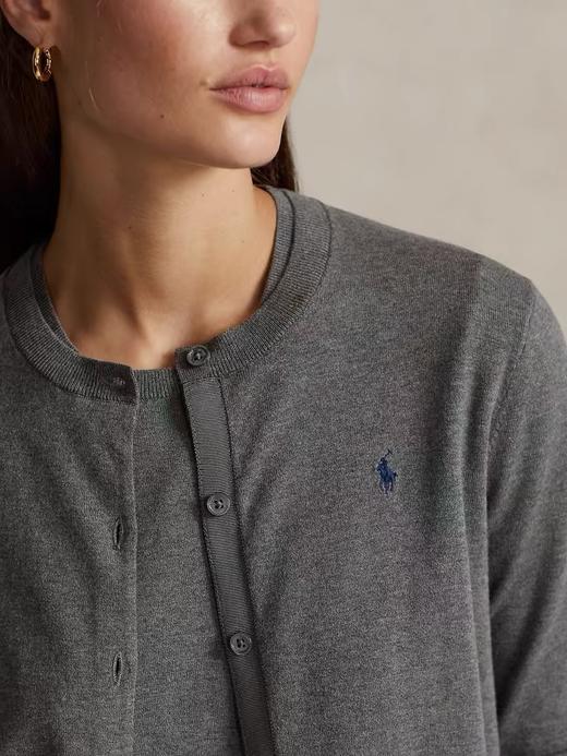 单品包邮现货 THS-特 RL家 RL polo 马球棉质经典小刺绣马球标圆领开衫 4色 BM3175 商品图7