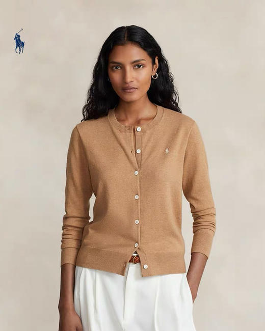 单品包邮现货 THS-特 RL家 RL polo 马球棉质经典小刺绣马球标圆领开衫 4色 BM3175 商品图6