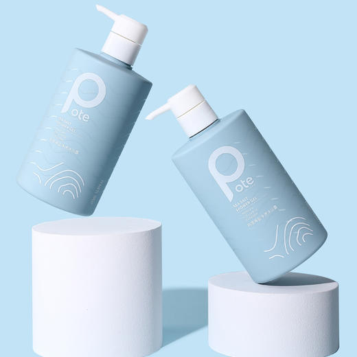 「除螨沐浴露」Pote柏缇海洋之谜海盐净透沐浴露 温和卸妆 水润保湿 控油去角质  475ml/瓶【赠随机袋装小样+沐浴球】 商品图4