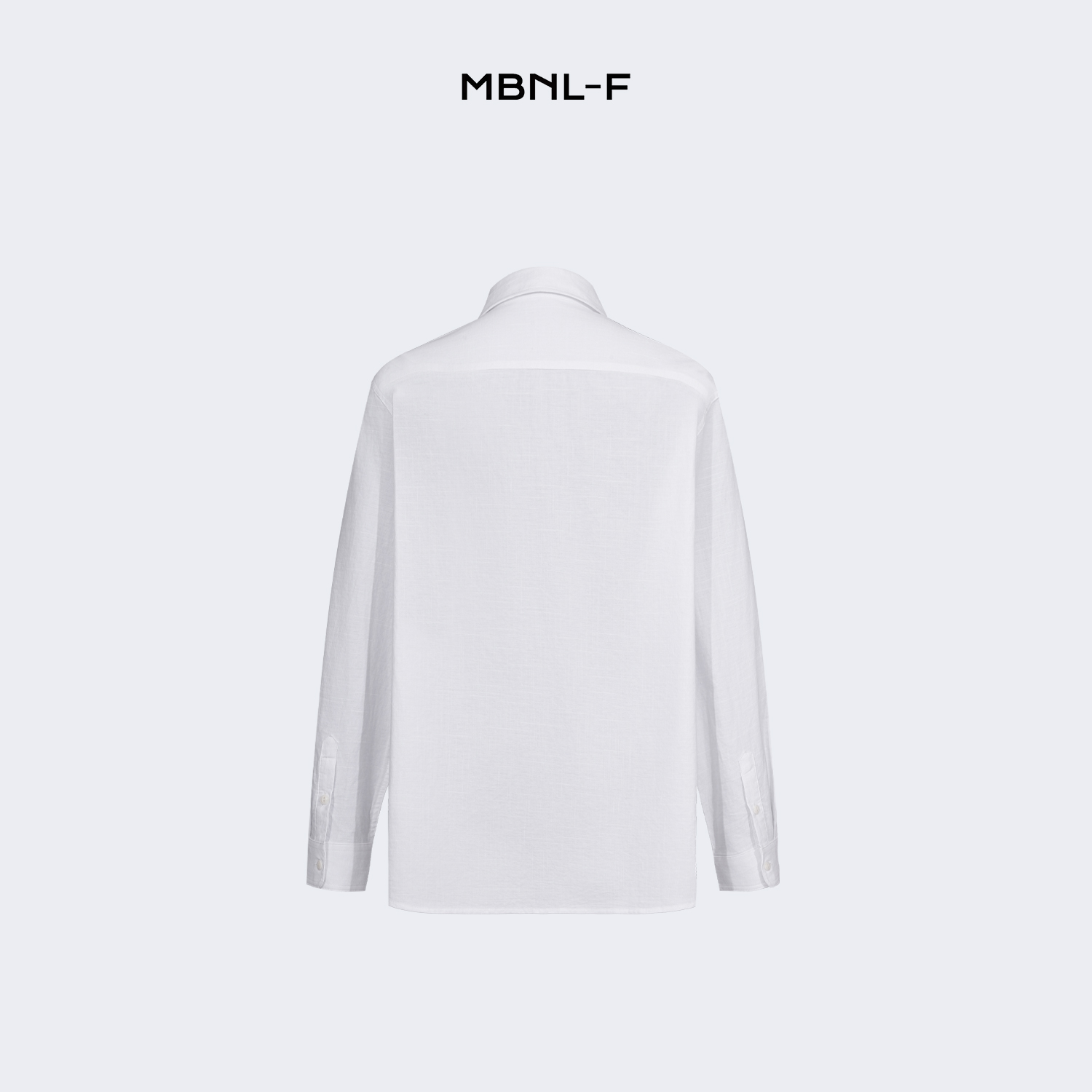 男装高端线T 24F/W 白色长袖翻领男士衬衫 LL-1008 m9商品图2