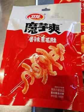 卫龙魔芋爽香辣毛肚180g