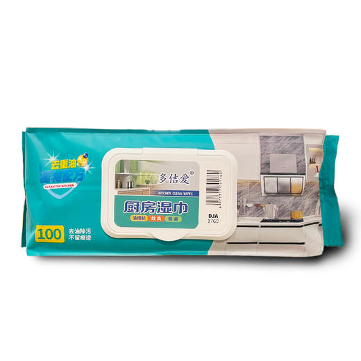 多佶爱厨房湿巾100片/包 商品图5