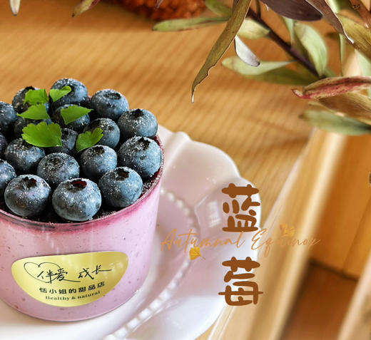 日式短蛋糕，蓝莓乐园 商品图1