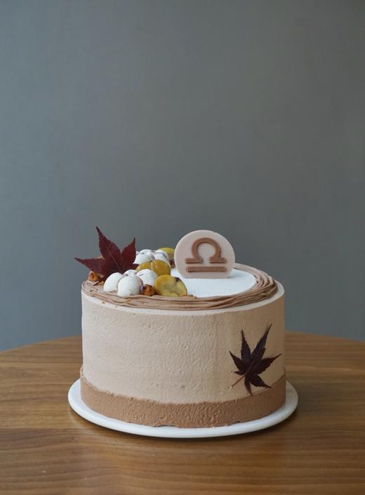 天秤座生日蛋糕｜栗秋 商品图2