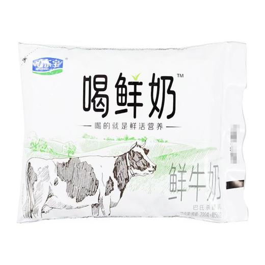 君乐宝 低温 鲜牛奶 喝鲜奶250ml/袋 生牛乳 甑选奶源 奶香浓郁 商品图2