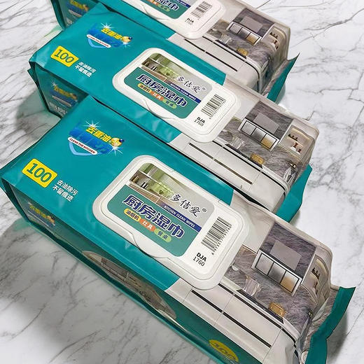 多佶爱厨房湿巾100片/包 商品图4