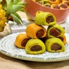 【4月7日开始陆续发货】【斑斓金芝手工凤梨卷】310g｜热带斑斓清香 × 芝香浓郁 双拼口味 | 凤梨酸甜 果肉纤维｜手信伴礼/办公零食/下午茶点-默认不配手提袋 商品缩略图2