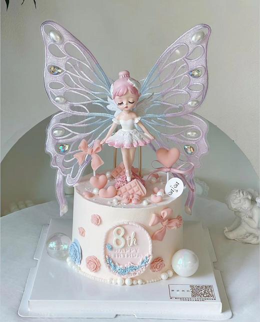 蝴蝶仙子蛋糕（下单现做，根据排单3-4小时左右） 商品图0