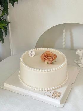 珍珠鲜花蛋糕（下单现做，根据排单2小时左右）