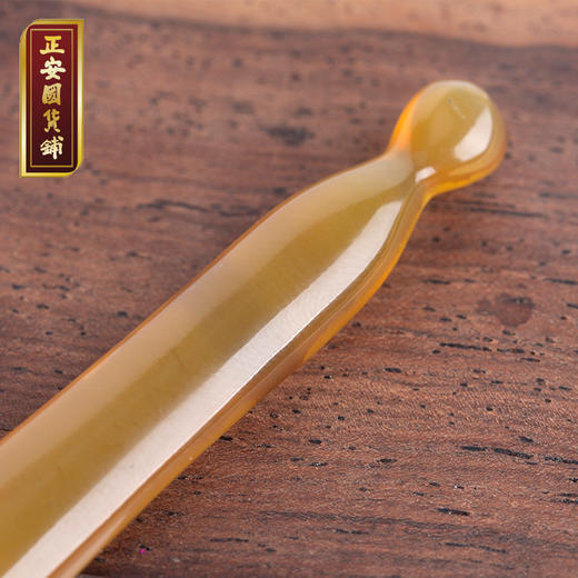 正安 牛角拨筋棒 面部身体放松 小巧随身携带 送霍霍巴精油 商品图2