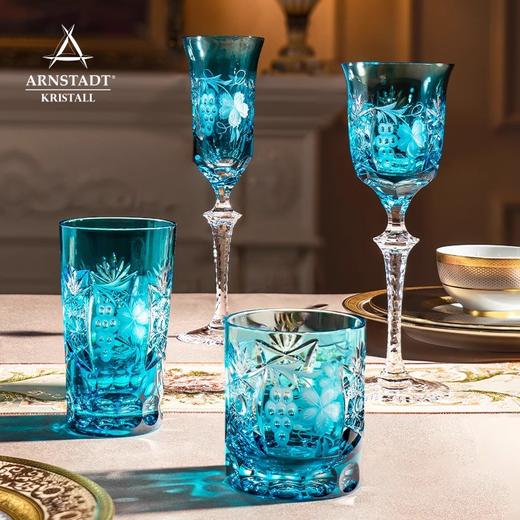 【特惠6折】Arnstadt德国进口手工威士忌酒杯水晶玻璃套装洋酒杯子高端感礼盒安斯特宝蓝葡萄威士忌单只礼盒300ml 商品图1