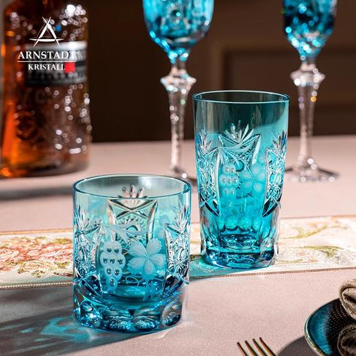【特惠6折】Arnstadt德国进口手工威士忌酒杯水晶玻璃套装洋酒杯子高端感礼盒安斯特宝蓝葡萄威士忌单只礼盒300ml 商品图2