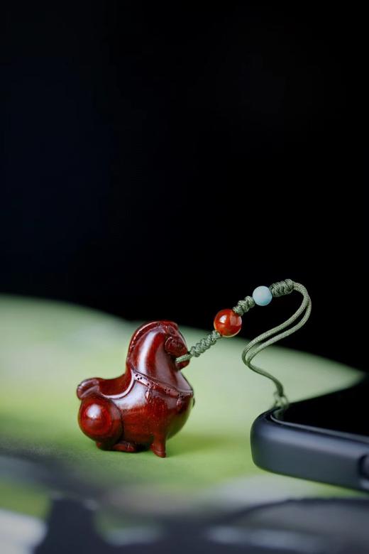 紫檀【唐马】钥匙扣/挂件 商品图1