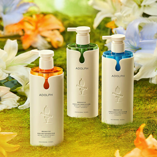 阿道夫 情绪香氛系列 洗发水护发素  350ml*2  0硅油不伤发 云感泡沫 48小时发货 商品图2