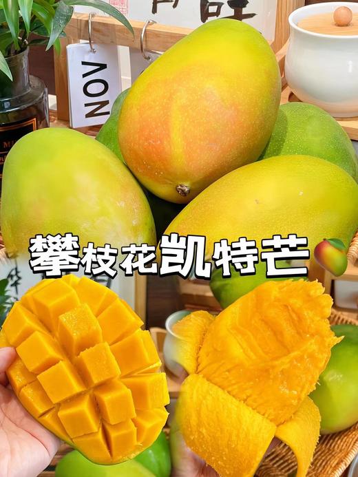 【9.9元2斤】凯特芒果大果 商品图5
