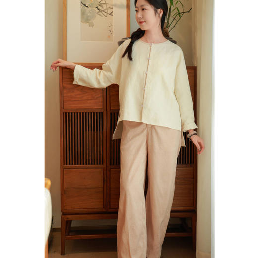 【抖音专属】阔腿裤（24709717摩卡米结缘款） 商品图3