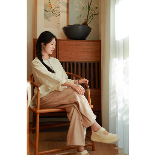 【抖音专属】阔腿裤（24709717摩卡米结缘款） 商品图0