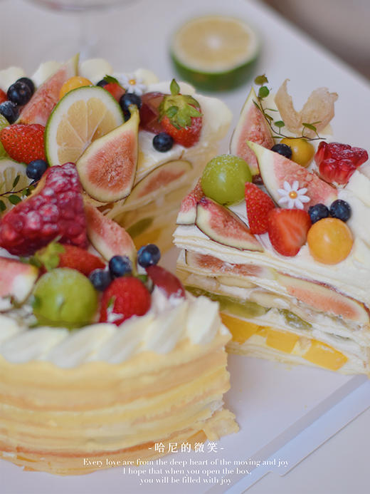 季节限定 - 霸王水果千层蛋糕 商品图1