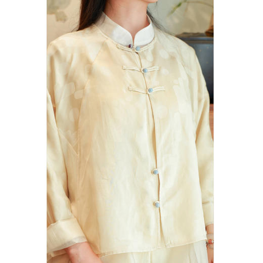 【2026东衣作】圆领衬衫（24710861米汤娇） 商品图5