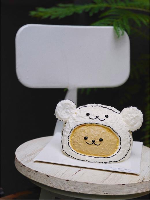 线条小狗堆堆乐定制款蛋糕（口味多选一） 商品图3