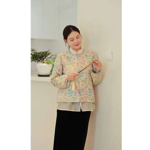 【2026东衣作】新中式外套（24805010织金妆花） 商品图2