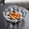 【样品特惠4折，仅1个，无货退款】捷克原装进口BOHEMIA钻面水晶玻璃欧式婚庆水果盘客厅果盆果斗波西米亚卢娜尔棱镜果斗31cm卢娜尔棱镜花瓶28cm 商品缩略图3