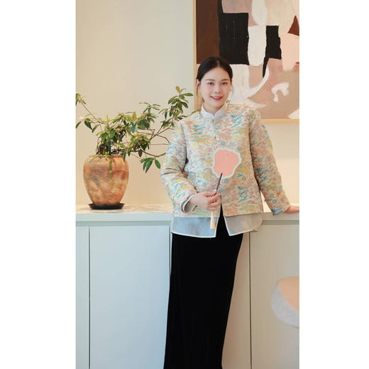 【2026东衣作】新中式外套（24805010织金妆花） 商品图3