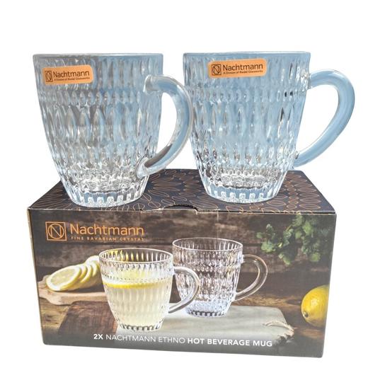 德国进口nachtmann水晶玻璃耐热带把杯咖啡杯热饮杯马克杯花茶杯奈赫曼安诺热饮杯（两只装） 商品图5