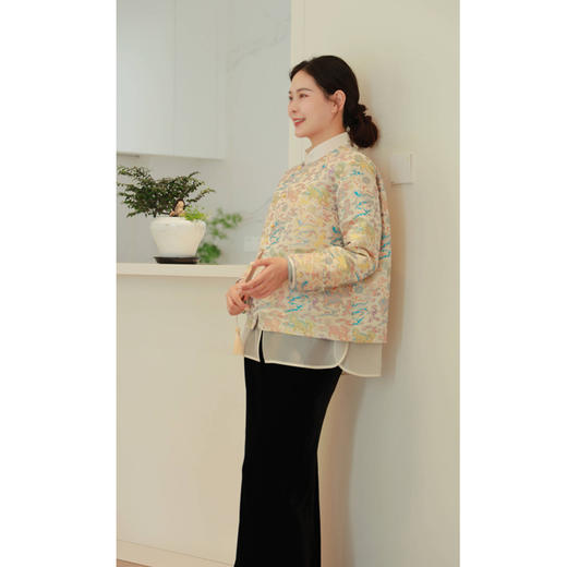 【2026东衣作】新中式外套（24805010织金妆花） 商品图1