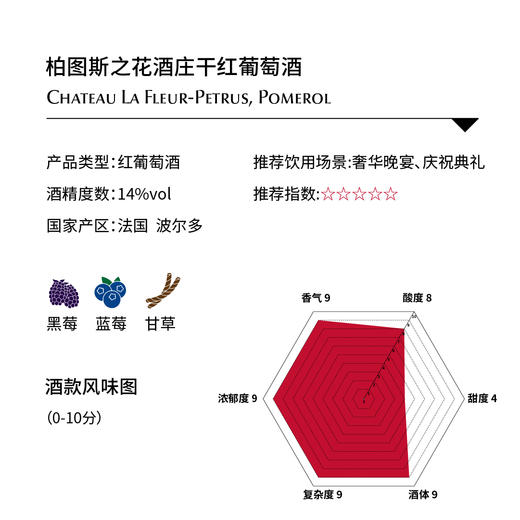 柏图斯之花酒庄干红葡萄酒Chateau La Fleur-Petrus, Pomero 商品图1