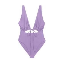 JADE Swim - Cava One Piece - Lavender - 女装 - 连体泳衣 - 紫色