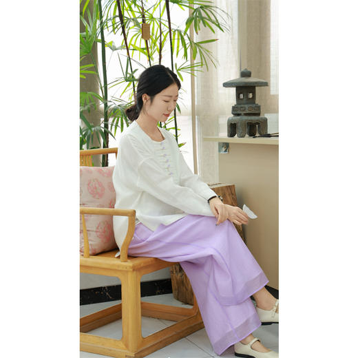 【抖音专属】阔腿裤（20709381-昌荣-设计师） 商品图7