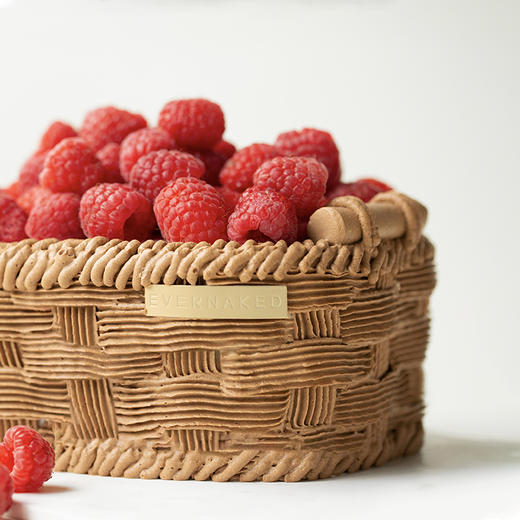 树莓味“野餐篮”蛋糕（手工制作） 商品图1