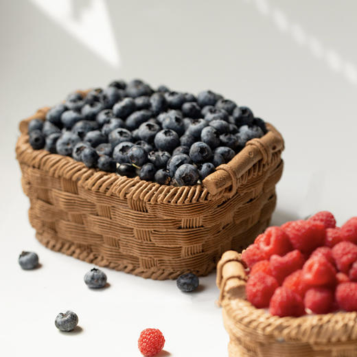 蓝莓味“野餐篮”蛋糕（手工制作） 商品图1