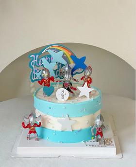 男孩蛋糕1（下单现做，根据排单2-3小时）