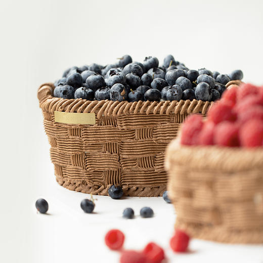 蓝莓味“野餐篮”蛋糕（手工制作） 商品图2