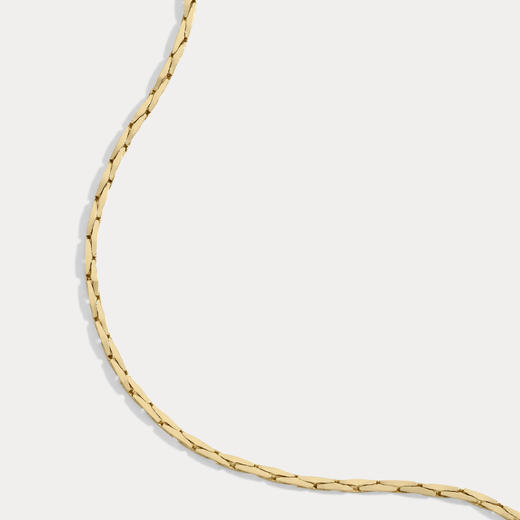 北京仓｜Lili Claspe-Lucy-纤细 金色 蛇骨链 项链［美国设计师］ 商品图3