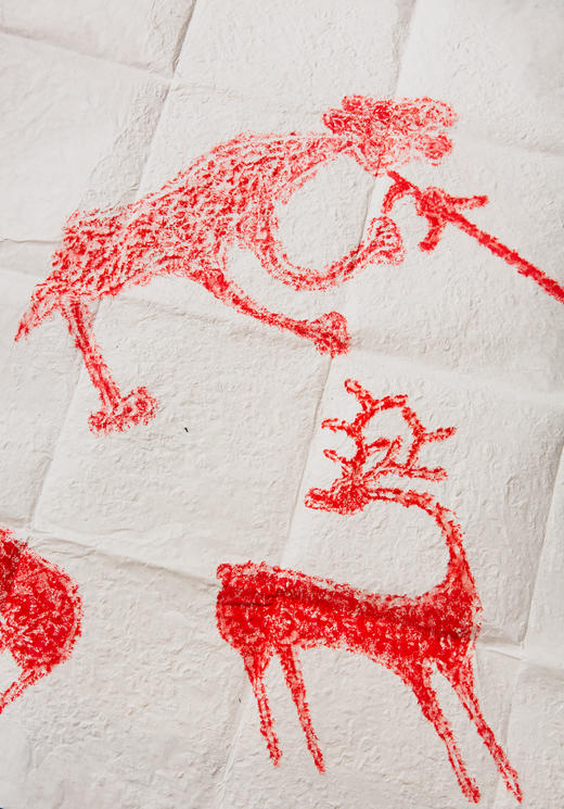 汉代狩猎图拓片 商品图5