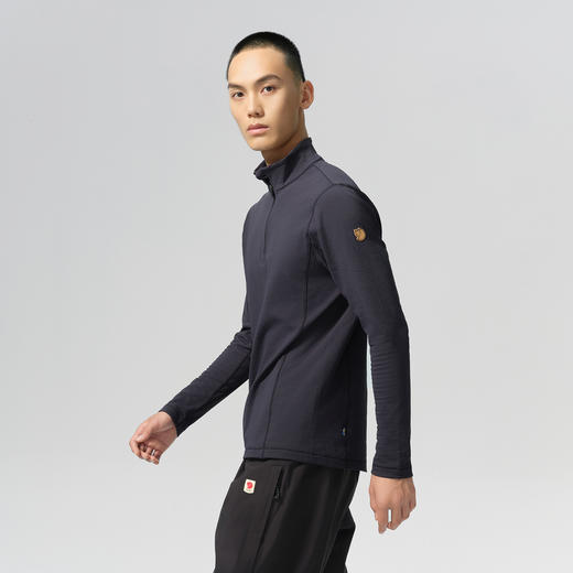 北极狐 男士立领抓绒衣 2024秋冬户外休闲半高领抓绒夹克04232143 商品图4