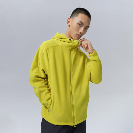 北极狐 男士抓绒外套 2024秋冬户外休闲连帽加绒夹克08242137 商品图1