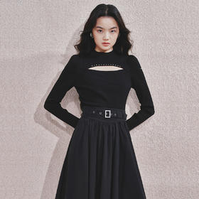 玛克门店发货：修身显瘦针织上衣MF85SW751A90