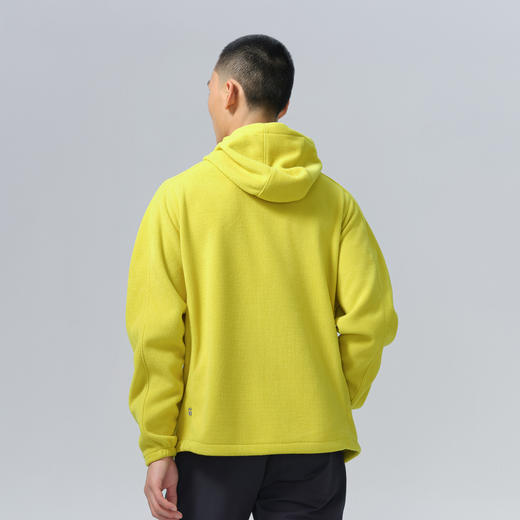 北极狐 男士抓绒外套 2024秋冬户外休闲连帽加绒夹克08242137 商品图4