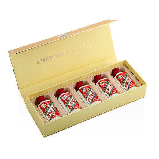 53度茅台酒（金色）（小金）50ml×5 商品图5
