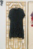 丁摩 波点桑蚕丝裙子鱼尾连衣裙真丝连衣裙A字裙子Q122054 商品缩略图1