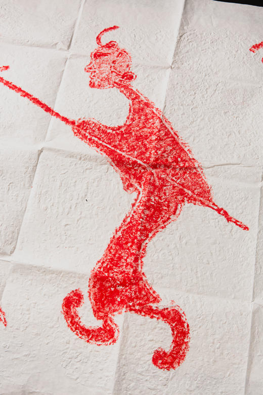 汉代狩猎图拓片 商品图1